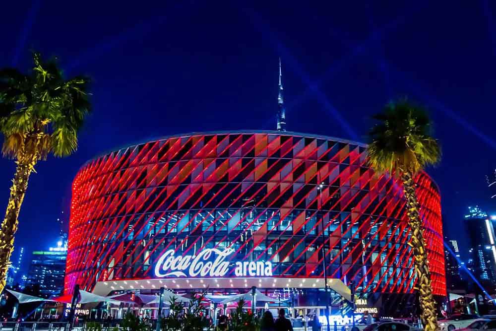 Dubai’s Coca Cola Arena: Activities, Event, Venues and More!