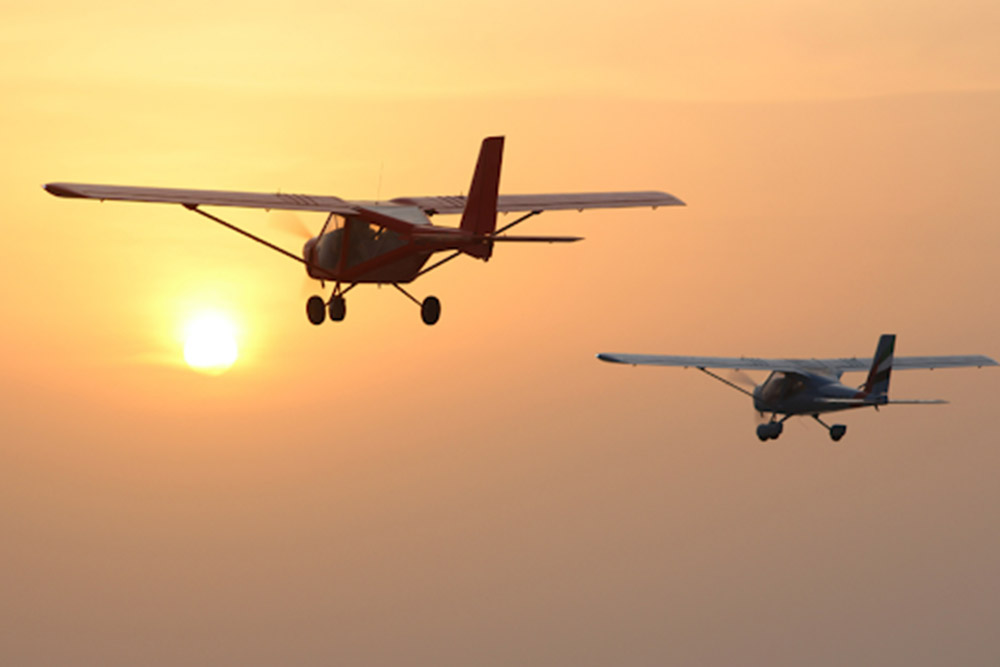 fixed wing flight training at jac