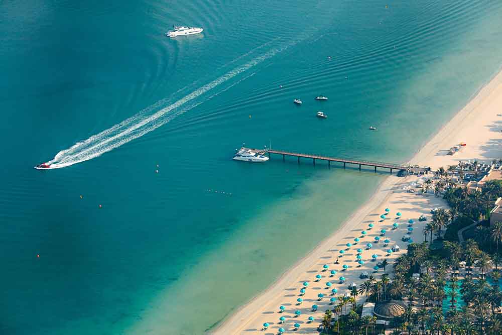 Mercato beach in dubai 