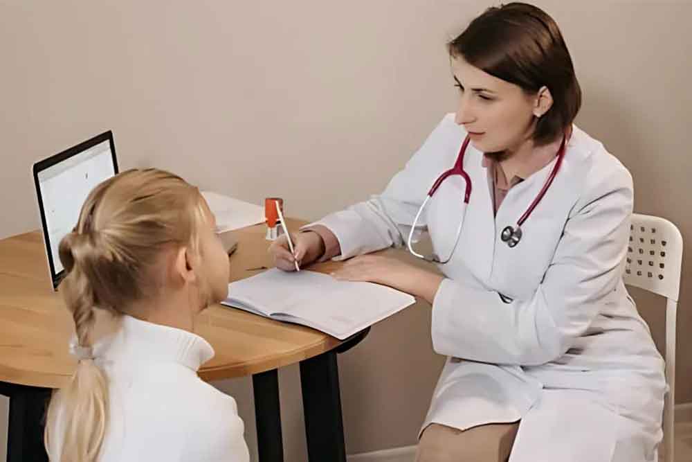 A child getting treatment in mental health centre of Abu Dhabi