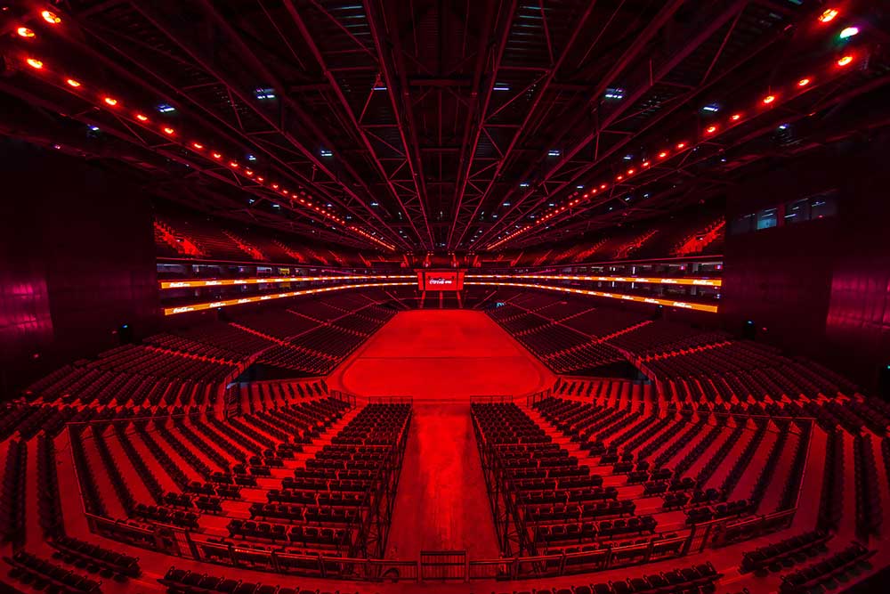 coca cola arena entrance 