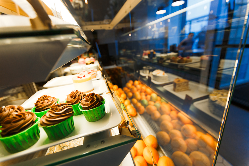 Cupcakes in Abu Dhabi bakery