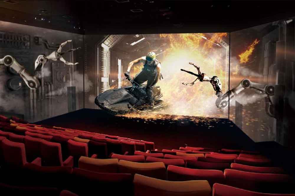 Horror movie room Cinema Dubai 