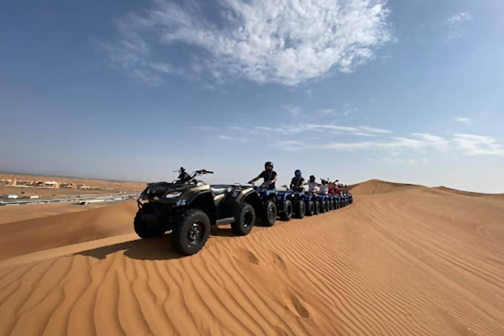 Desert Quad Safari guided tour in Dubai