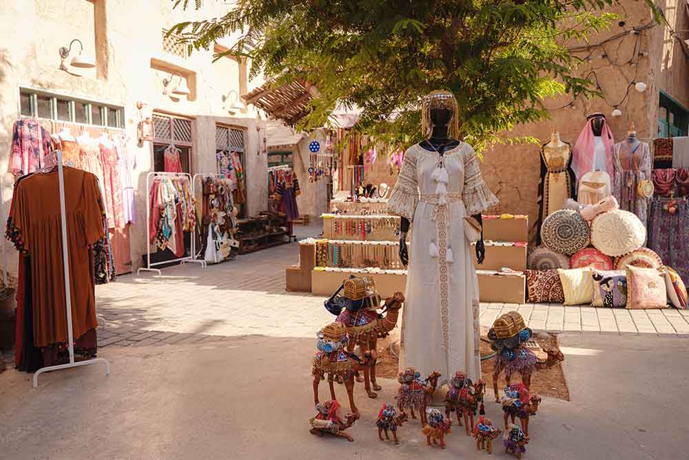 shopping at souq al jubail near grand mall