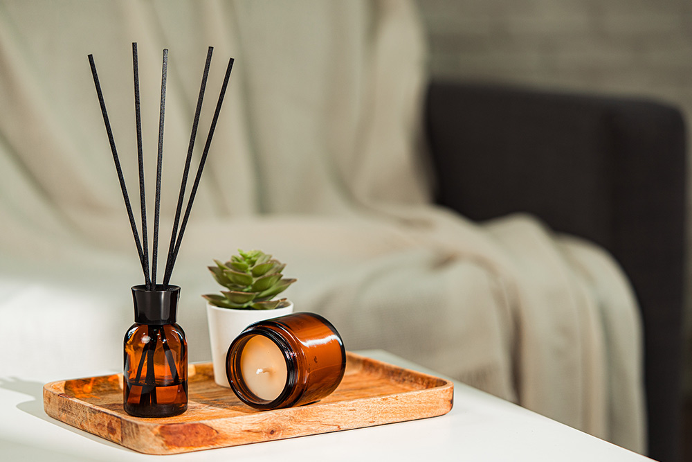 Diffusers as aromatherapy home decor