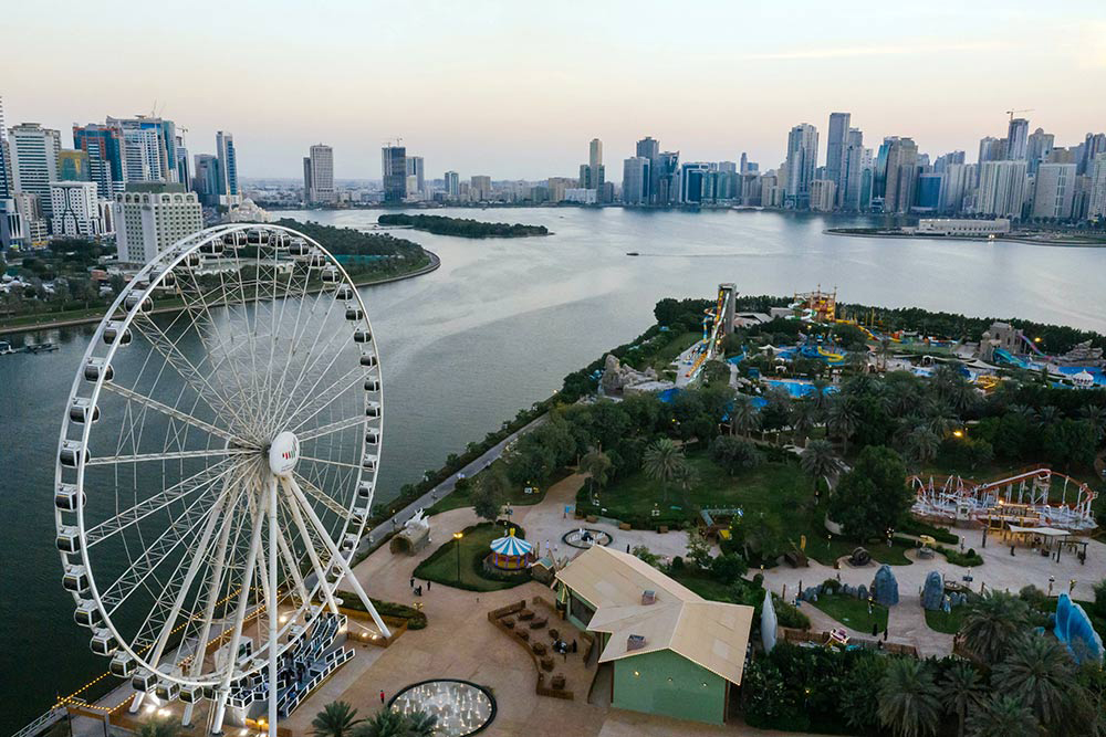 View of park with shorelines