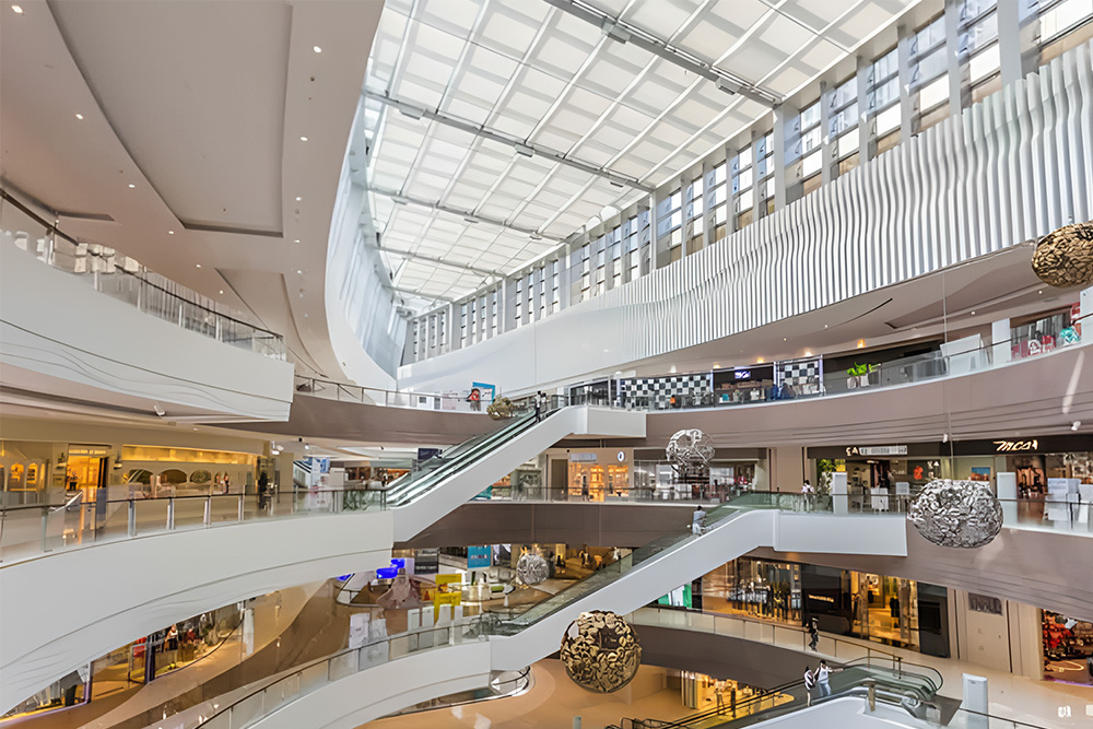 Inside view of Dubai Mall