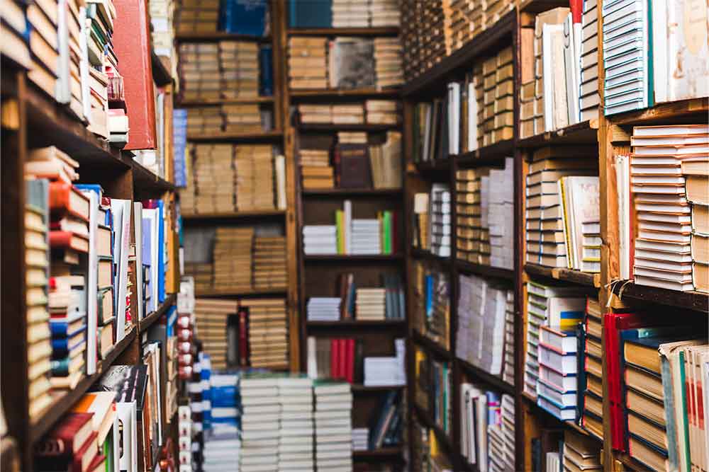 Books in an Abu Dhabi bookstore