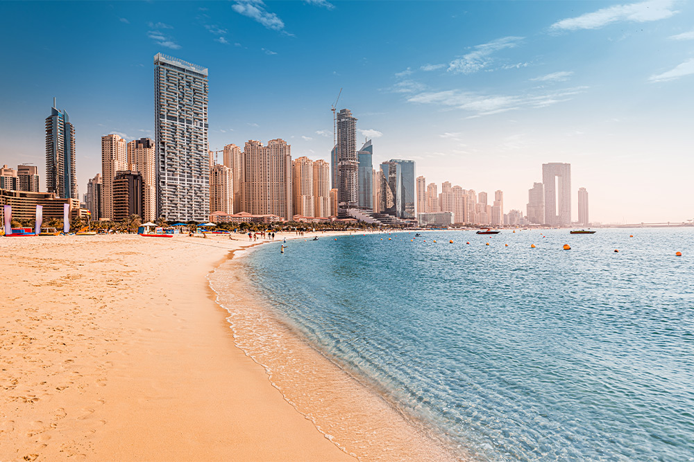 Sandy beach for ladies only in Dubai