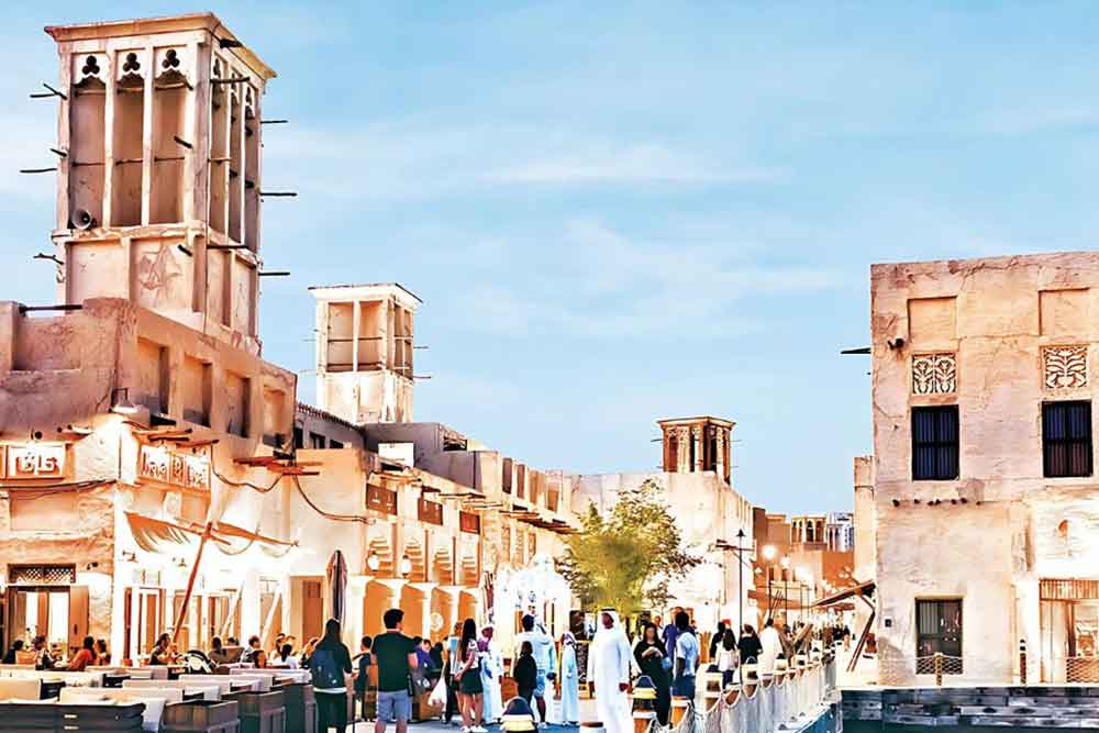 Al Seef Street at Dubai Creek Harbour