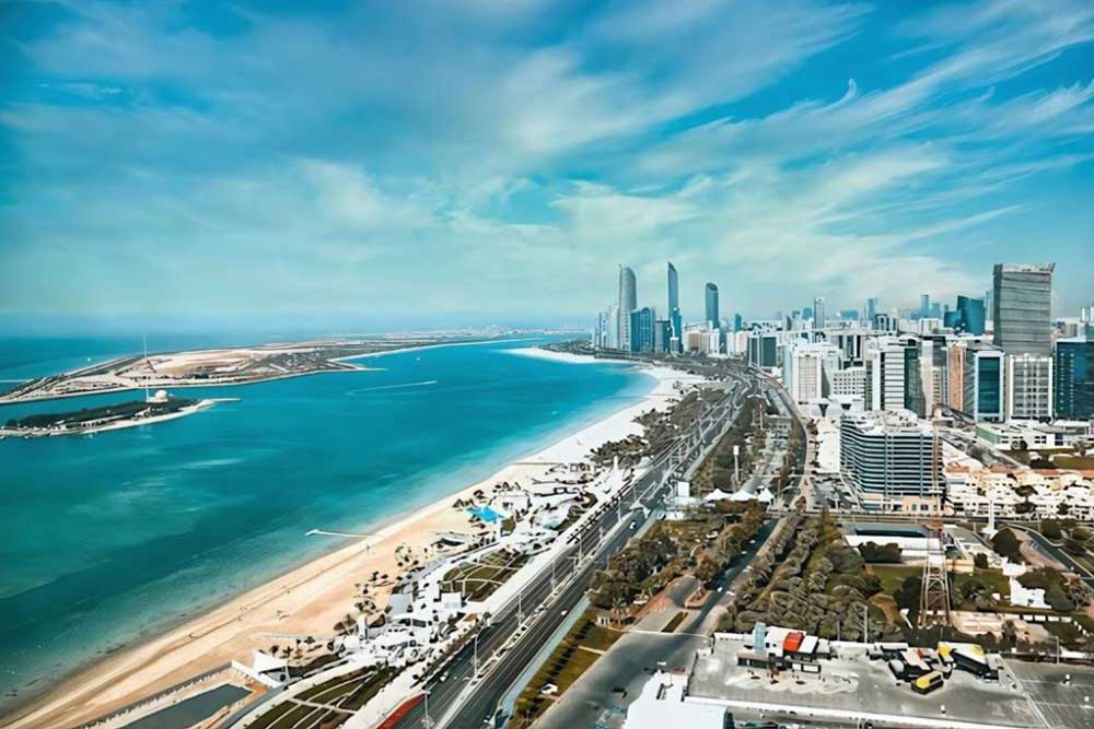 Sea Coast of Abu Dhabi 