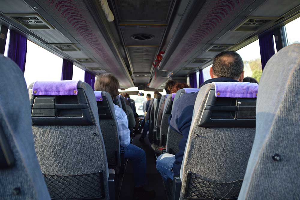 passengers in Ajman to Sharjah bus