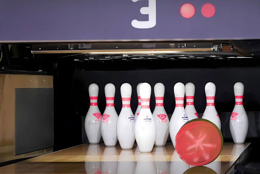 Bowling at Antics Land in Sharjah