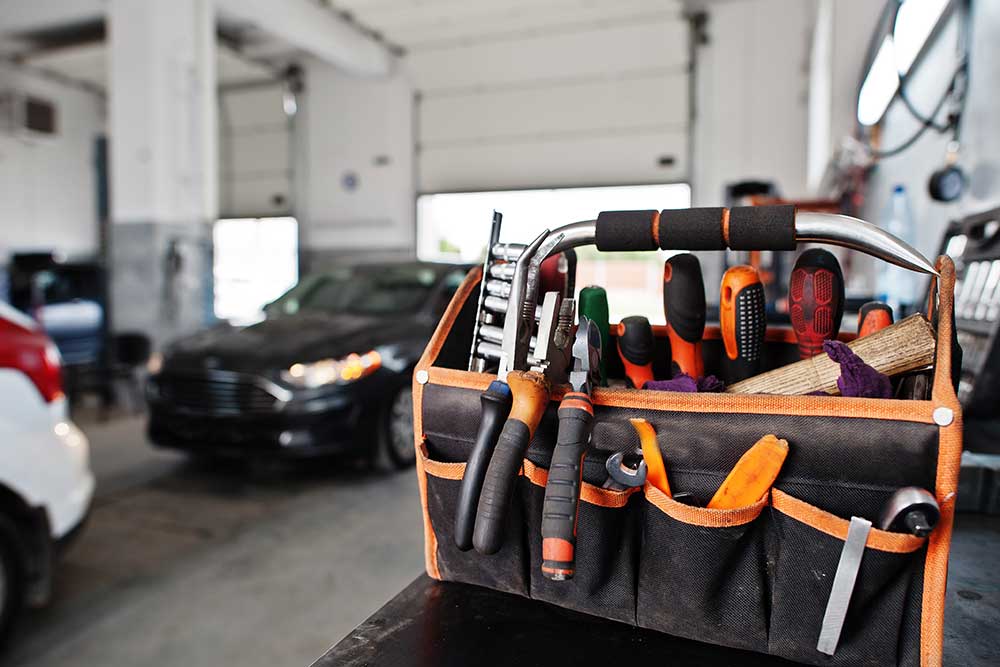 Car repair and service tools