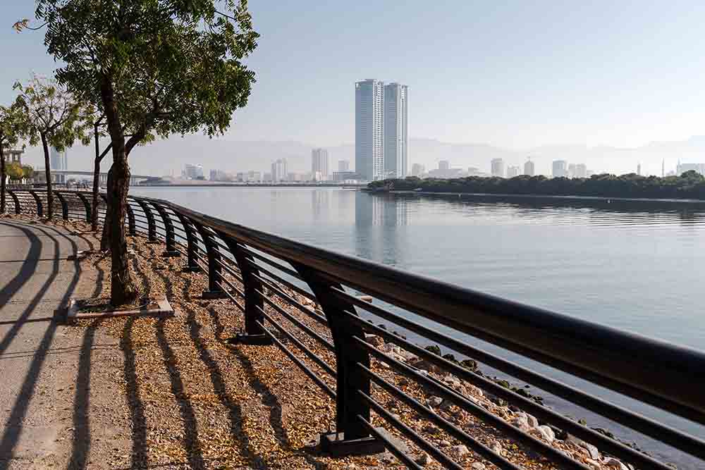 Corniche Beach in Sharjah