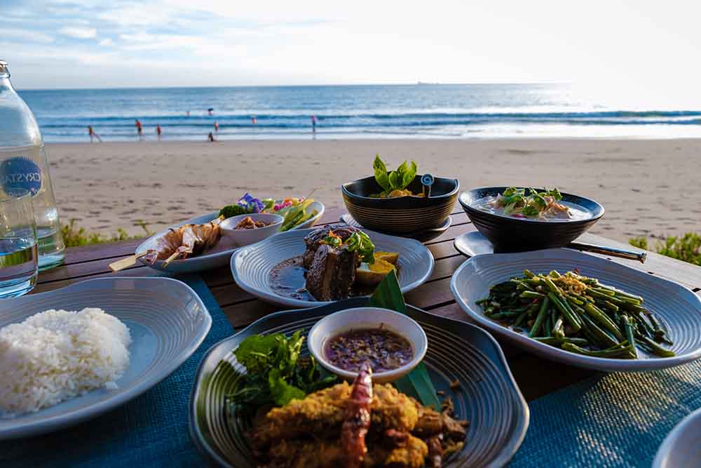 Seafood served at JBR restaurant