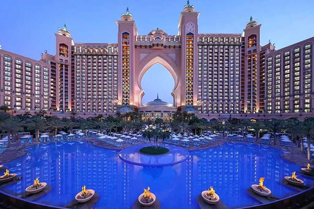 Atlantis, the palm hotel in Dubai