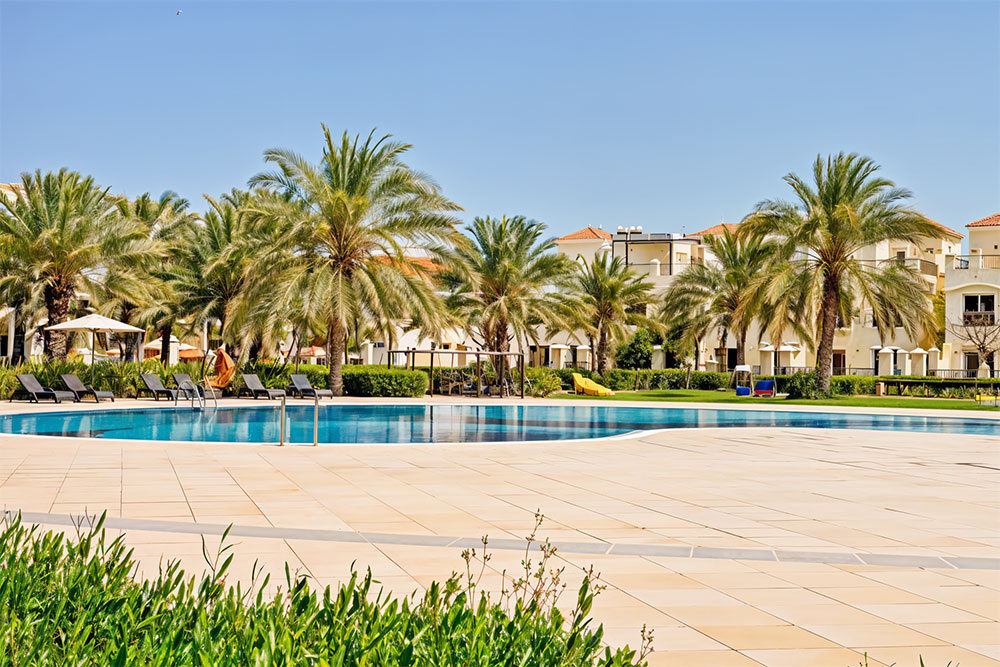 Al Hamra Village is a freehold area in RAK