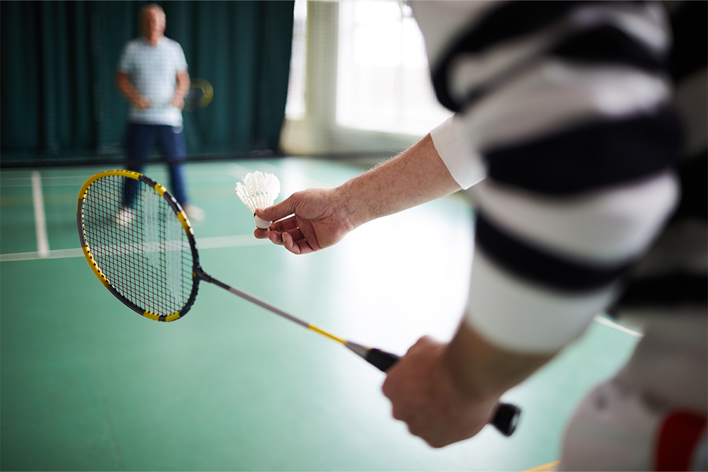 badminton court in sharjah