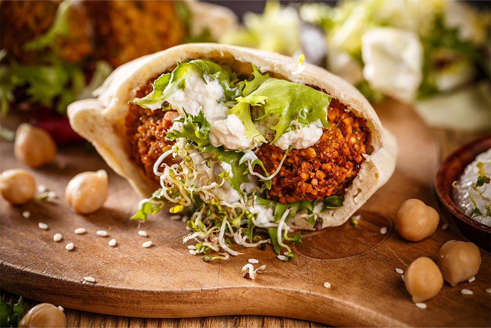 falafel served at Teema Restaurant