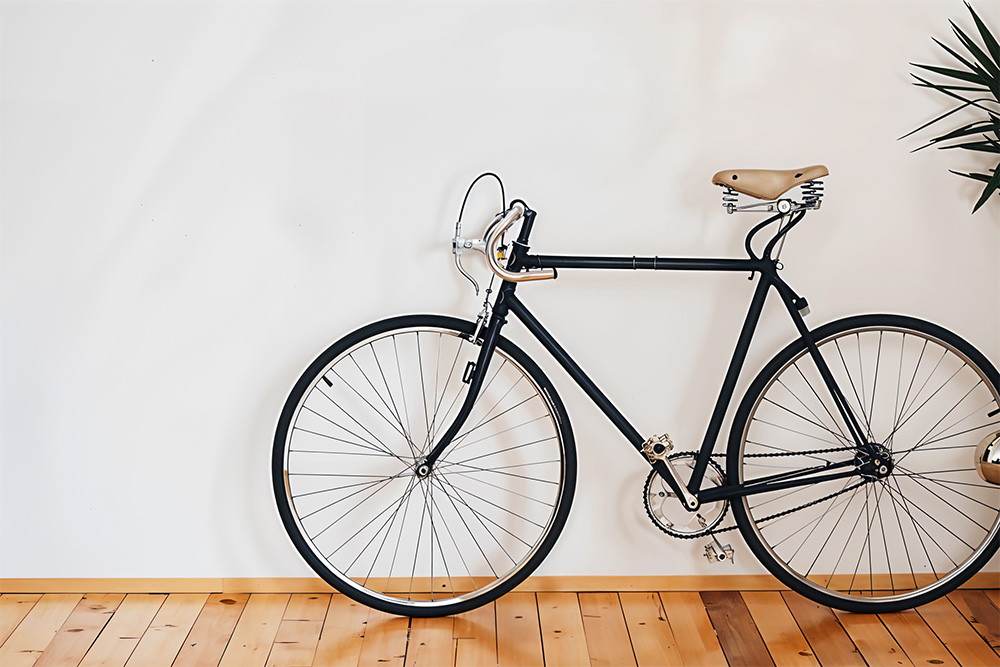 preparing to go on a cycle ride while living on sheikh mohammed bin Rashid Boulevard