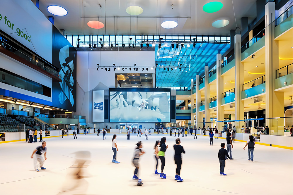 Visit Dubai Ice Rink using an Unlimited Pass