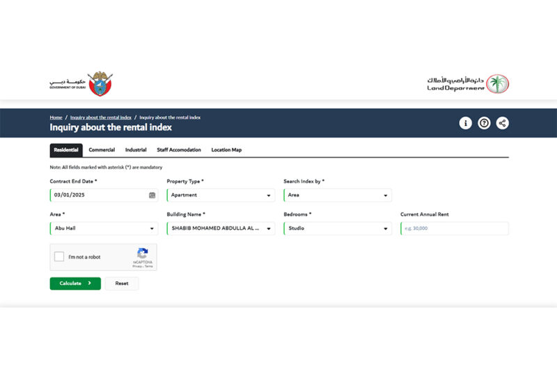 Smart Rental index calculato