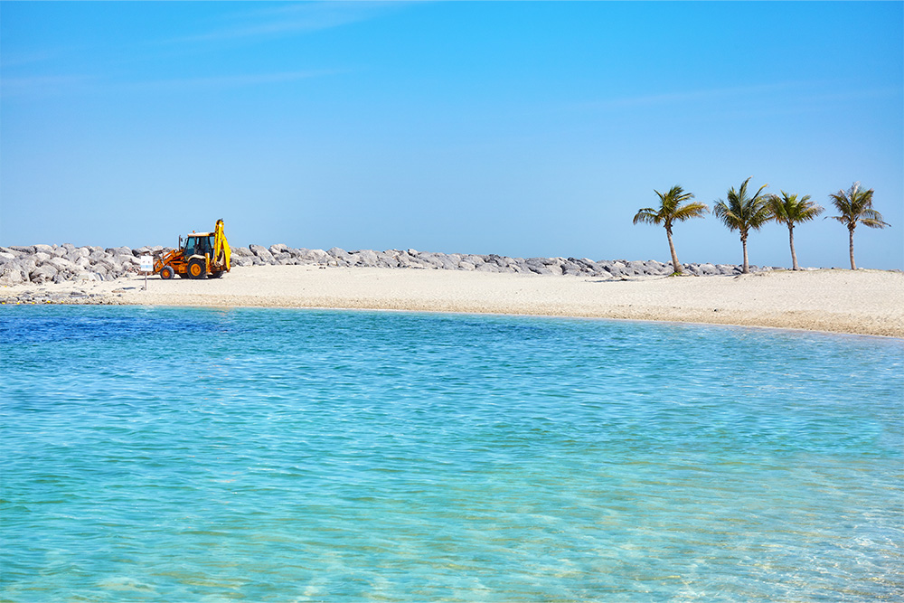 Dubai Islands beach