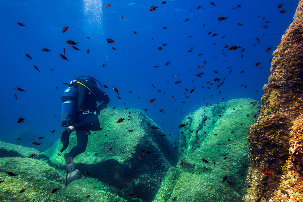 Scuba diving is a must-try water adventure