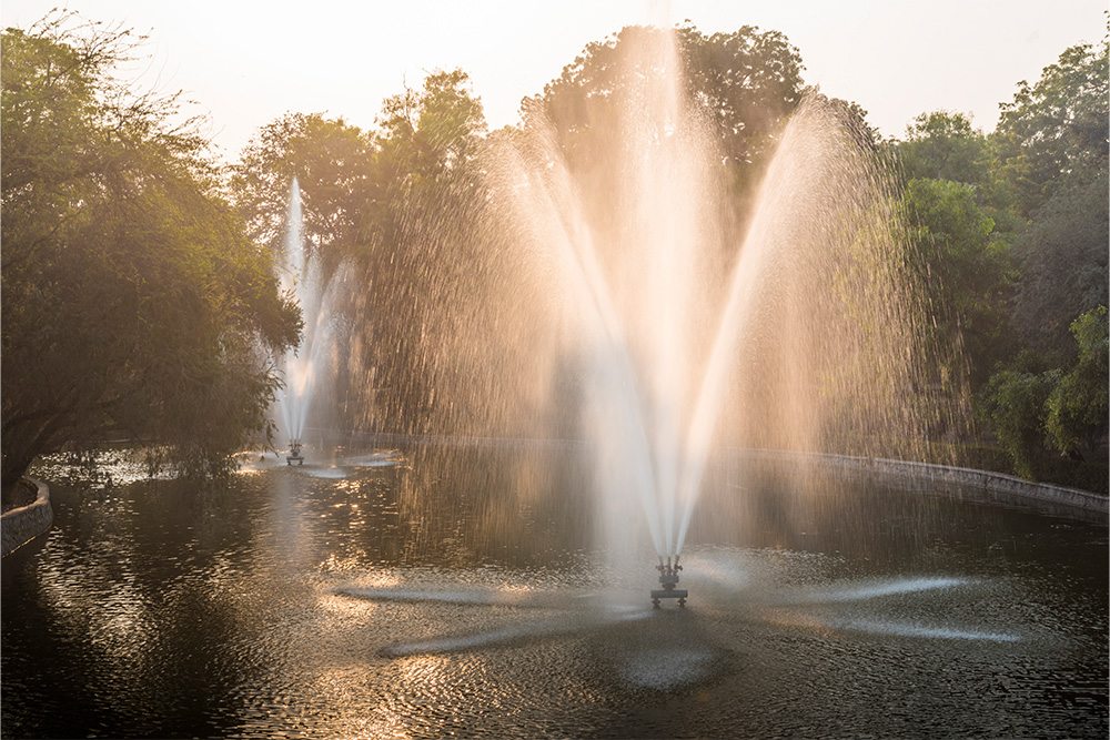 Fountains in Al Qasimi Palace