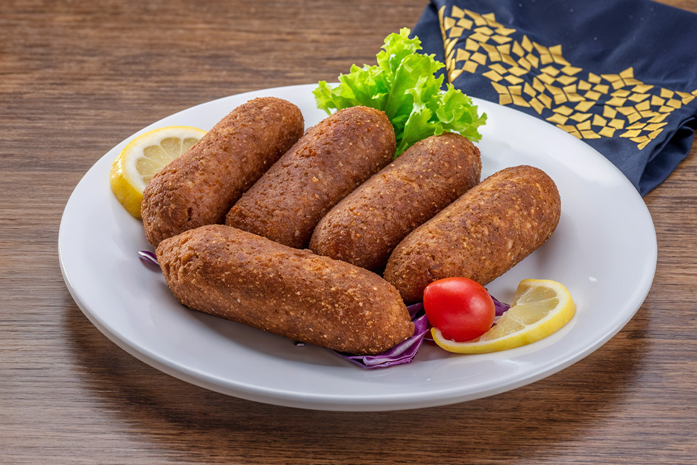 Kibbeh Darawesh served at Mahrosah Restaurant 