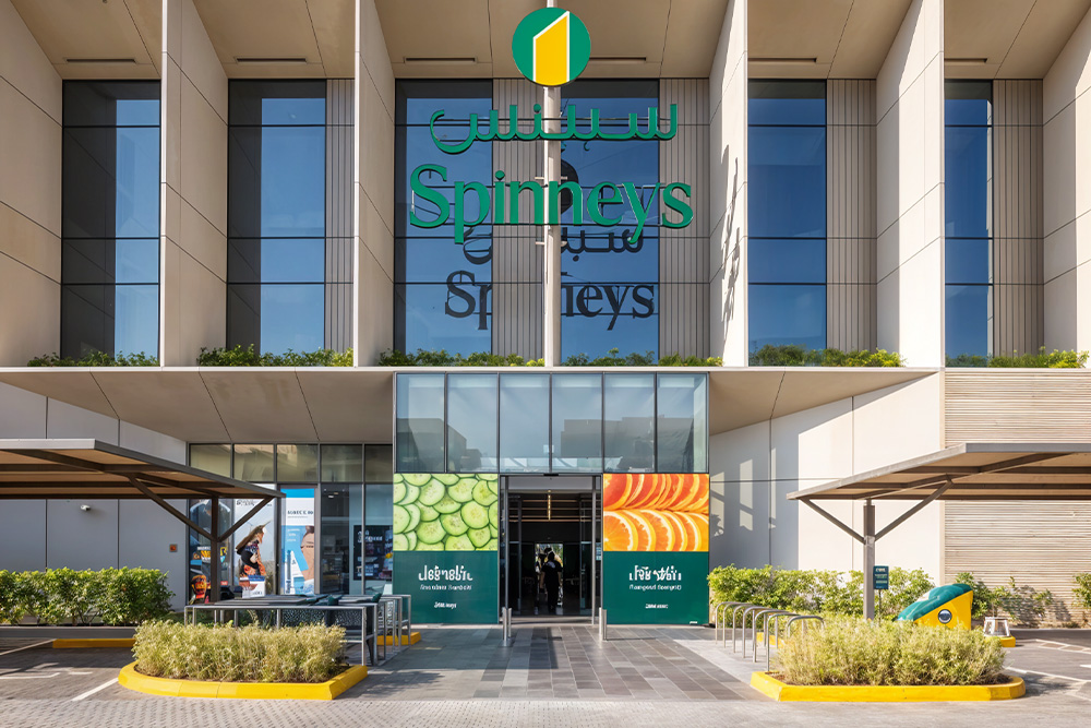 Shopping at Spinneys supermarket in Abu Dhabi 