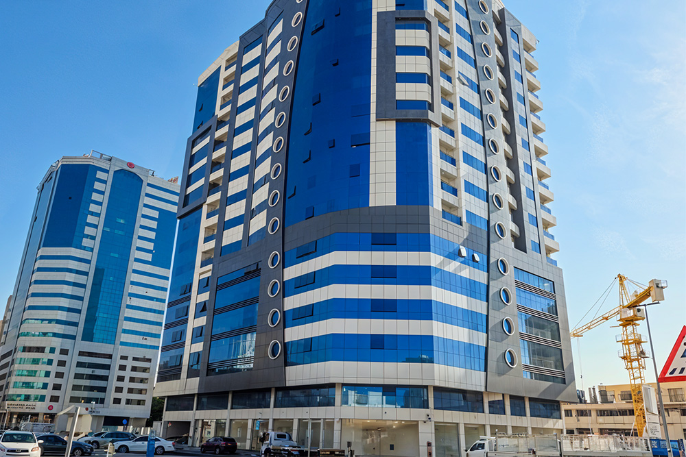 A building in Al Nuaimiya Ajman