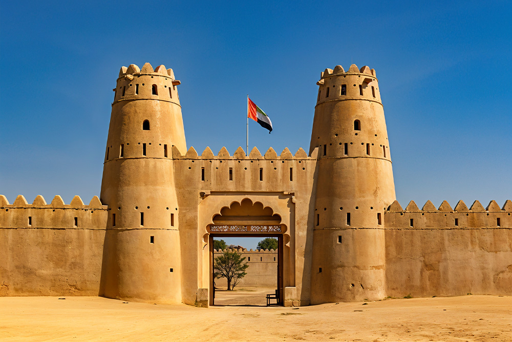 Al Jahili Fort Entrance 