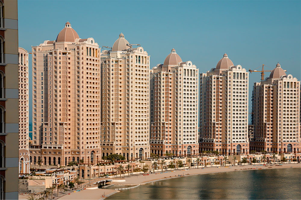 Affordable apartment buildings in Sharjah