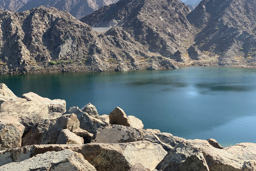 Mountain View of Hatta Dubai