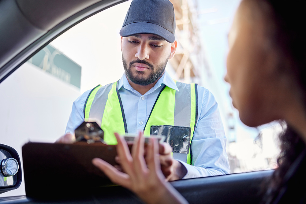 traffic fine in Ajman