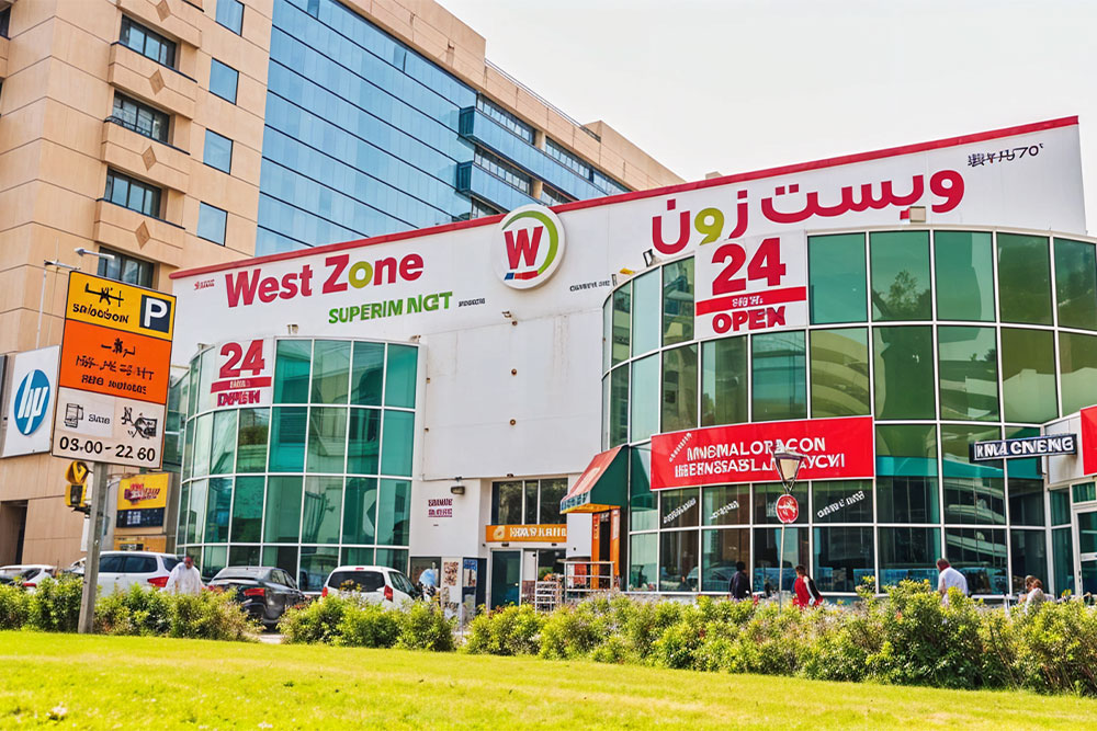 West Zone Supermarket in Dubai