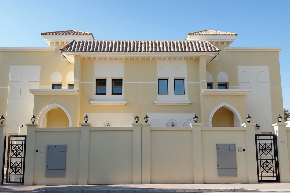 A housing unit in Al Warqa 4 built under the project of Mohammed Bin Rashid Housing Establishment