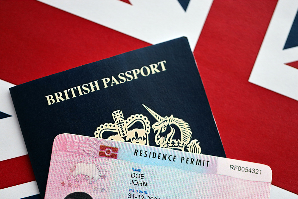 Residence permit in London