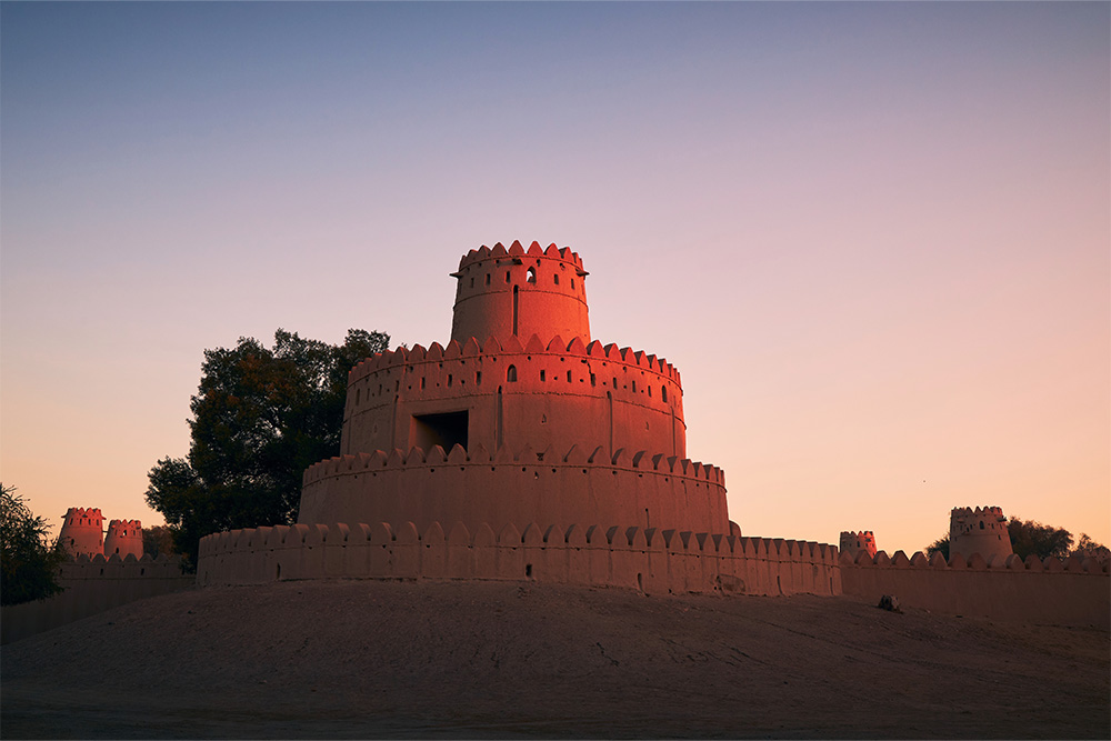 Sunset at Al Ain National Museum