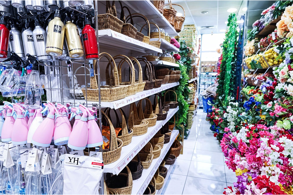 Decoration isle in Day to Day Sharjah