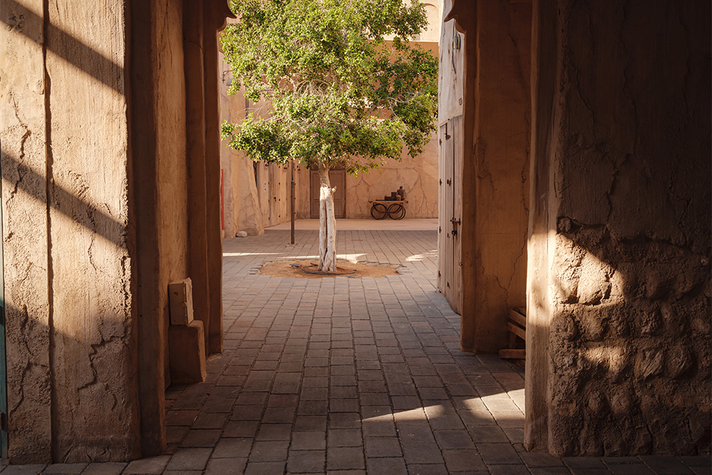 Courtyard of the Museum of the Poet Al Oqaili 