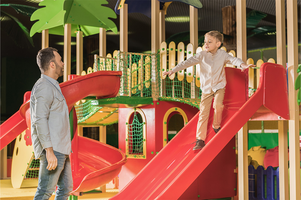 indoor adventure park in Dubai