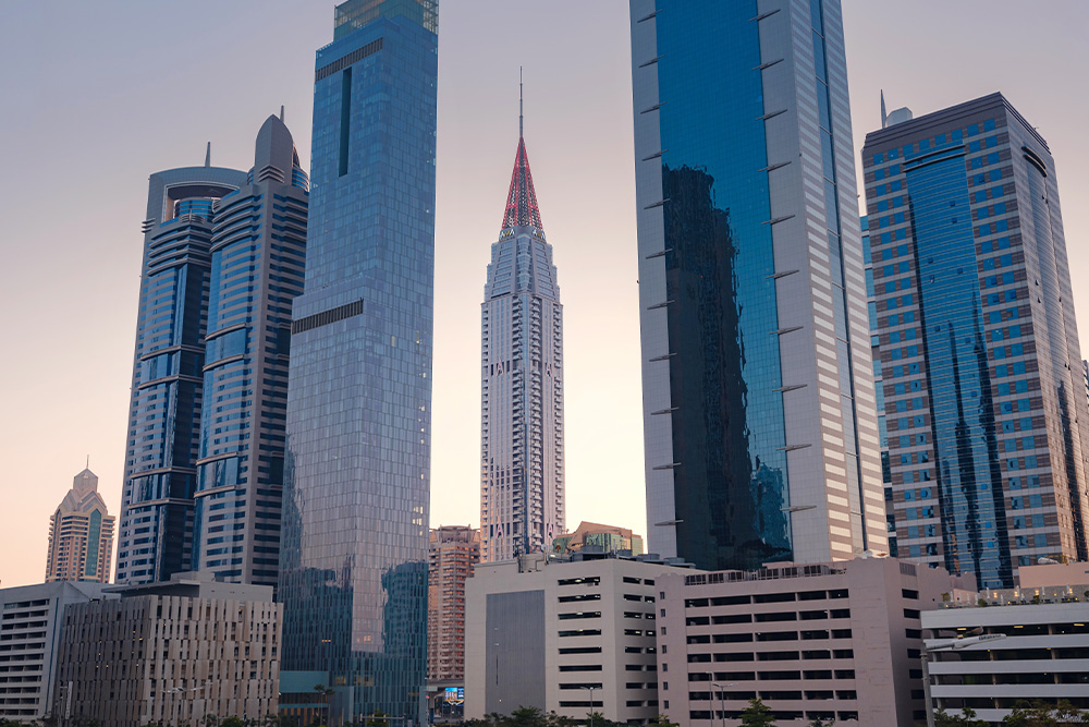 Skyscrapers in Dubai