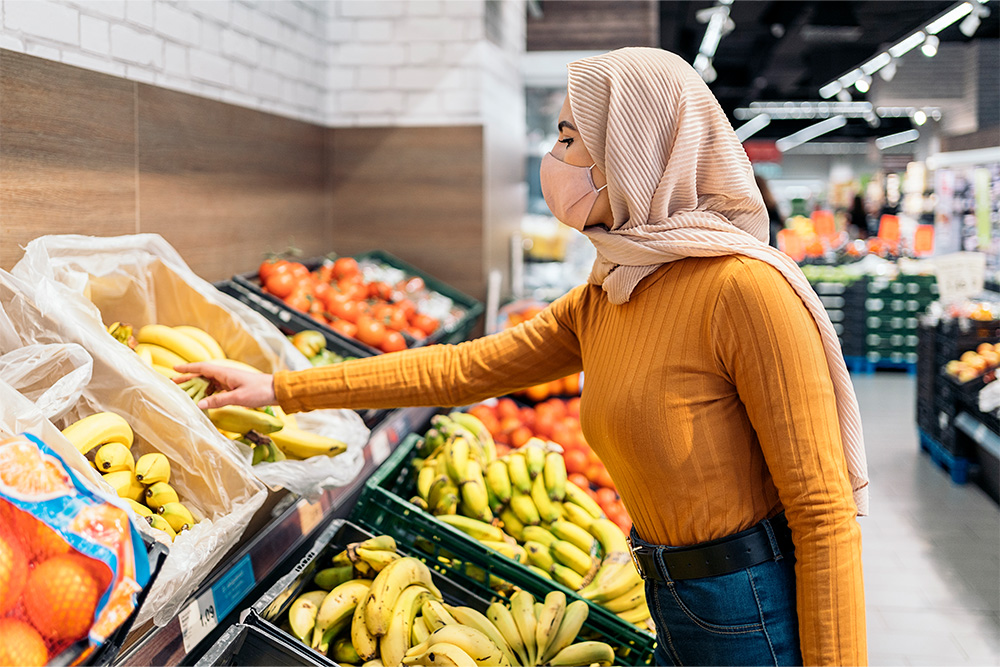 fruits at a supermarket in Dubai