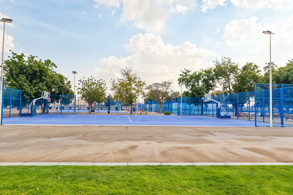 Basketball Court in Hili Archaeological Park