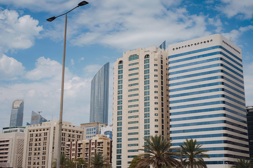 Masdar City in Abu Dhabi