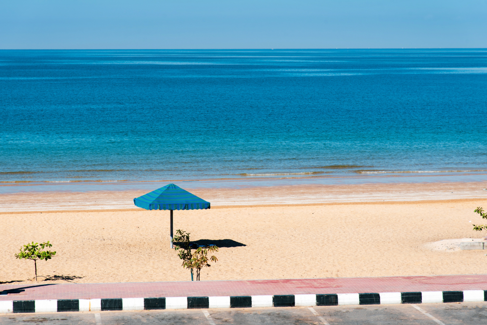 Flamingo Beach landscape in RAK